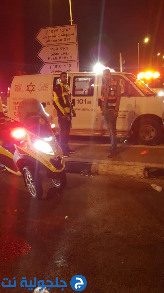 مصرع سائق دراجة نارية في حادث طرق على شارع 444